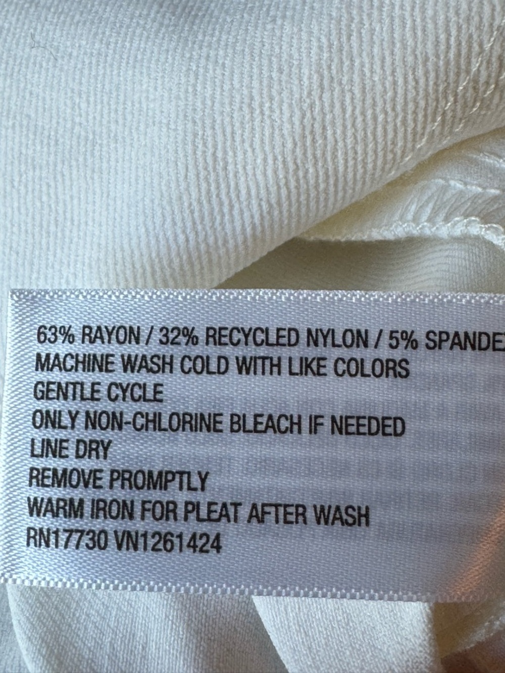 Wild fable White Spaghetti Strap Pleated Sundress tennis prep NWT medium - Picture 7 of 7